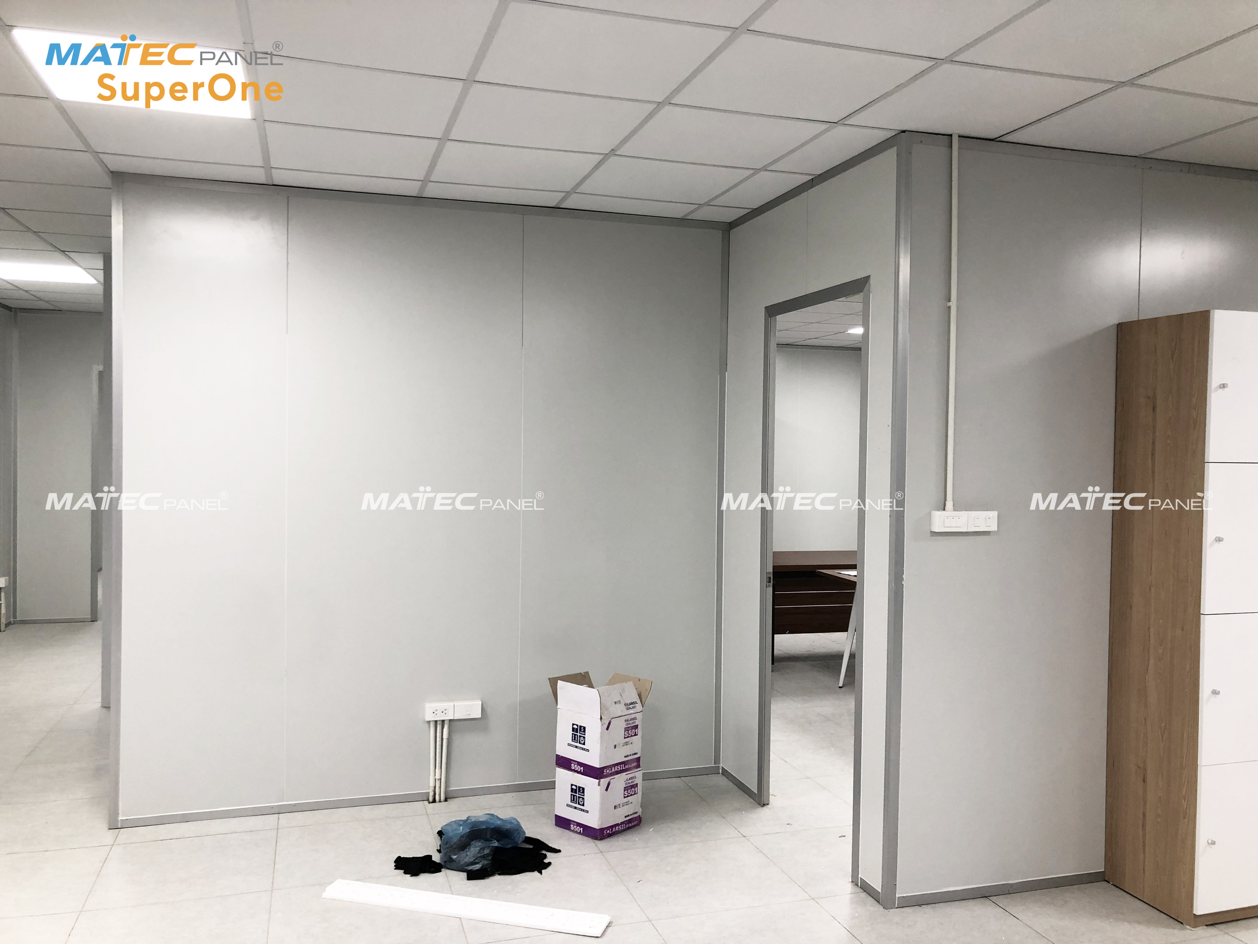 Vách panel ngăn phòng